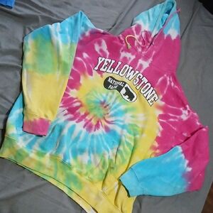 Yellowstone Tie-Dye Hoodie